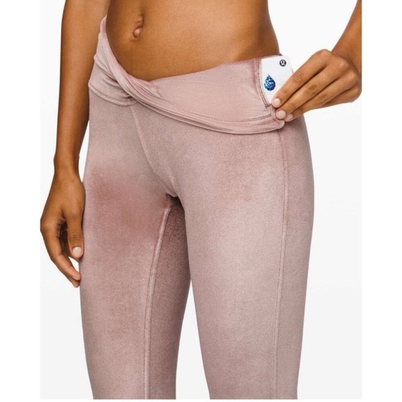Lululemon Velvet Pink Leggings - Picture 4 of 8